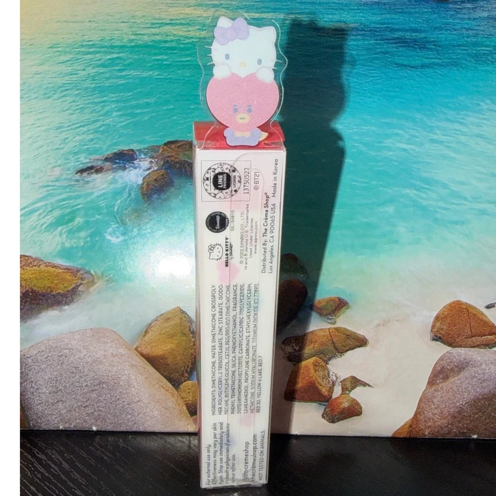 The Creme Shop Hello Kitty BT21 Velvet Lip Stain Magic Kiss Pink Limited Edition